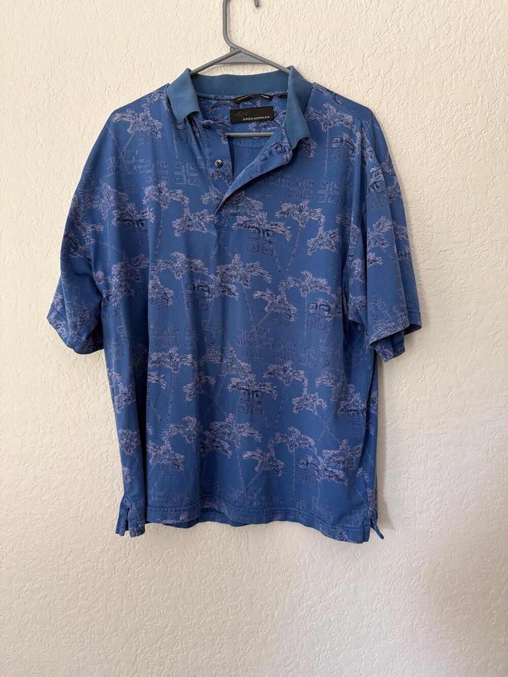 Greg Norman medium golf shirt
